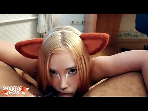 ❤️ Kitsune swallow dick and cum in her mouth ❤❌ Fuck video at us