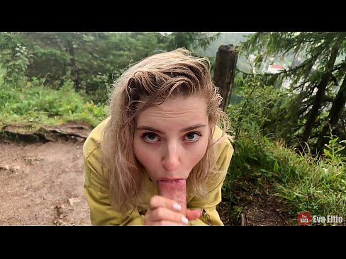 ❤️ Girl swallows cum after a public blowjob - Eva Elfi ❤❌ Fuck video at us